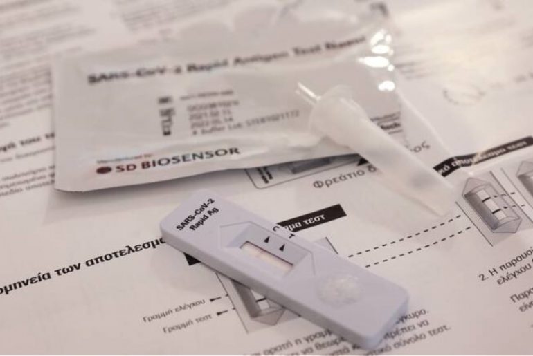 Συνεχίζεται η δωρεάν διάθεση self test