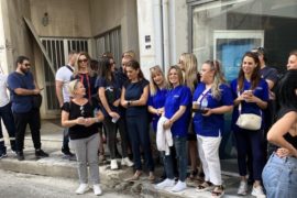 Παράσταση διαμαρτυρίας εργαστηριακών γιατρών Ηρακλείου